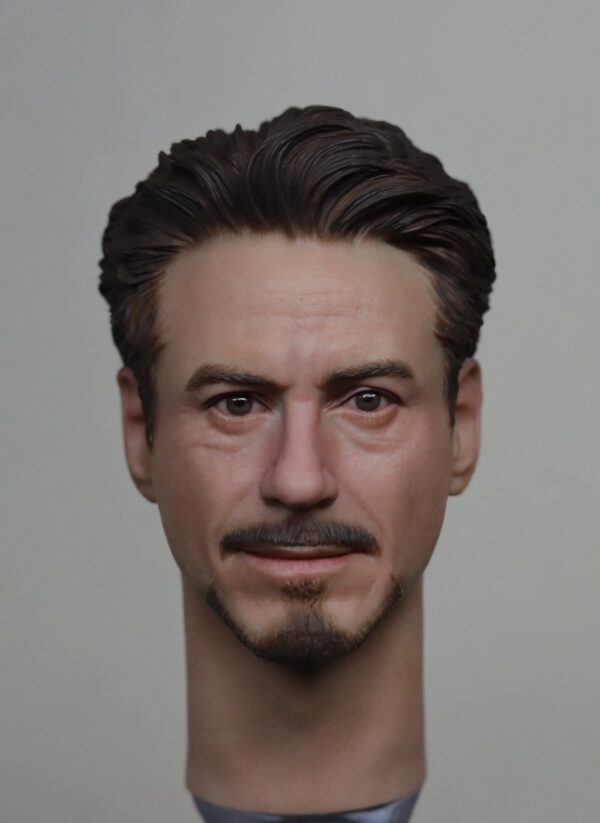 Pre-Sale Robert Downey Jr. Iron Man 1/6 Scale Hand-Painted Head Sculpture