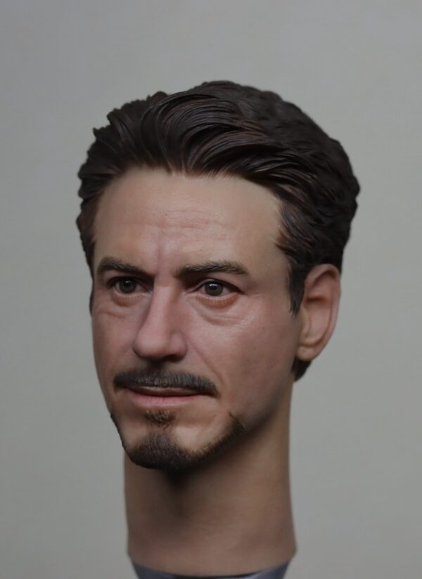 Pre-Sale Robert Downey Jr. Iron Man 1/6 Scale Hand-Painted Head Sculpture