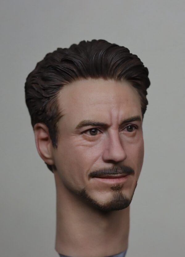 Pre-Sale Robert Downey Jr. Iron Man 1/6 Scale Hand-Painted Head Sculpture