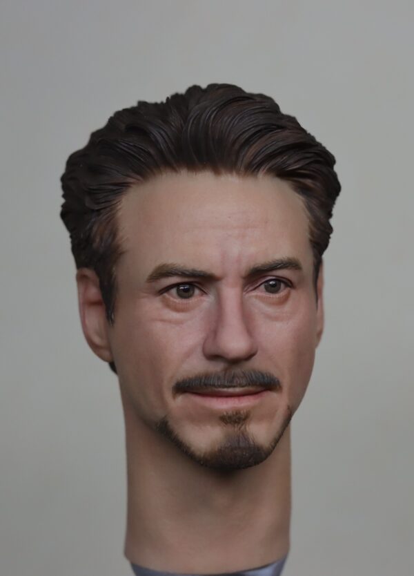 Pre-Sale Robert Downey Jr. Iron Man 1/6 Scale Hand-Painted Head Sculpture