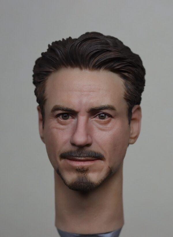 Pre-Sale Robert Downey Jr. Iron Man 1/6 Scale Hand-Painted Head Sculpture