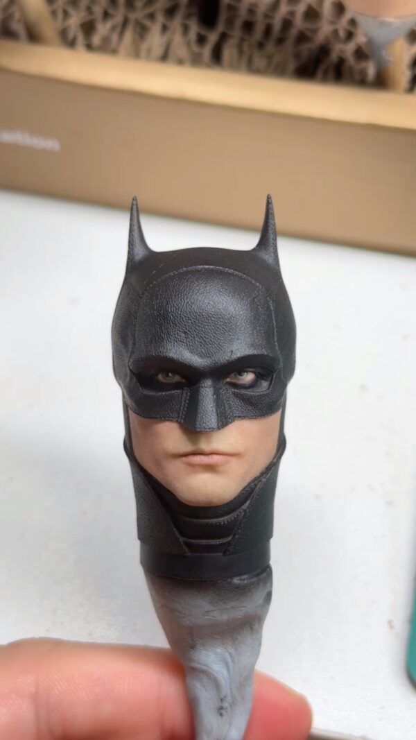 Pre-Sale Robert Pattinson Batman 1/6 Scale Hand-Painted Head Sculpture