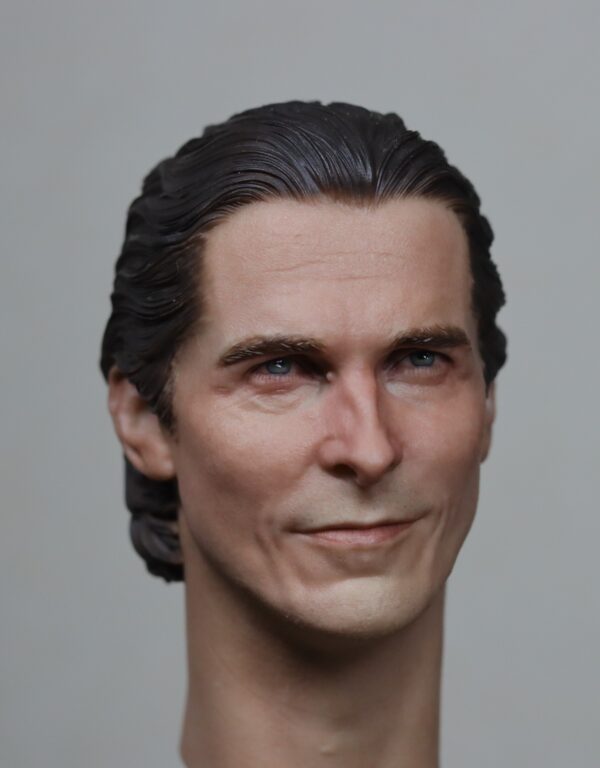 Pre-Sale Christian Bale Batman 1/6 Scale Hand-Painted Head Sculpture