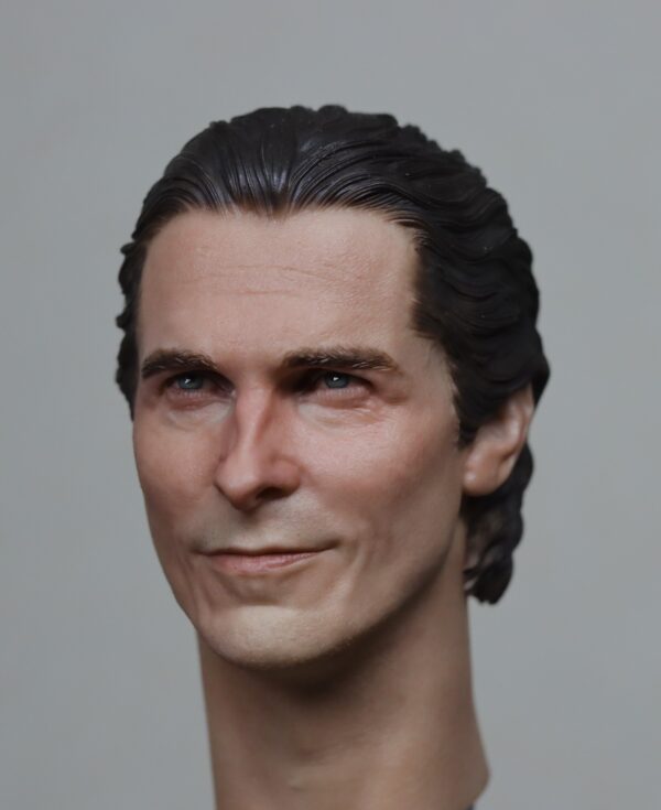 Pre-Sale Christian Bale Batman 1/6 Scale Hand-Painted Head Sculpture