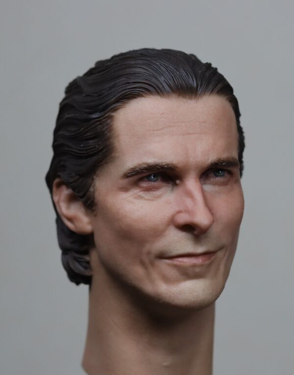 Pre-Sale Christian Bale Batman 1/6 Scale Hand-Painted Head Sculpture