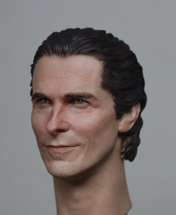 Pre-Sale Christian Bale Batman 1/6 Scale Hand-Painted Head Sculpture