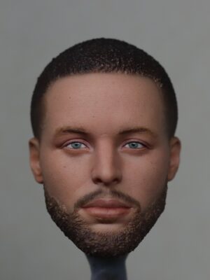 Pre-Sale Stephen Curry 1/6 Scale Hand-Painted Head Sculpture