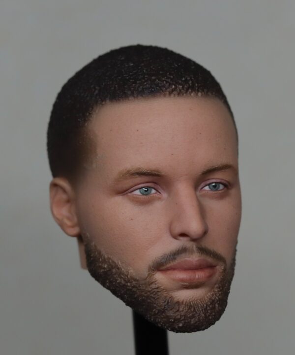 Pre-Sale Stephen Curry 1/6 Scale Hand-Painted Head Sculpture