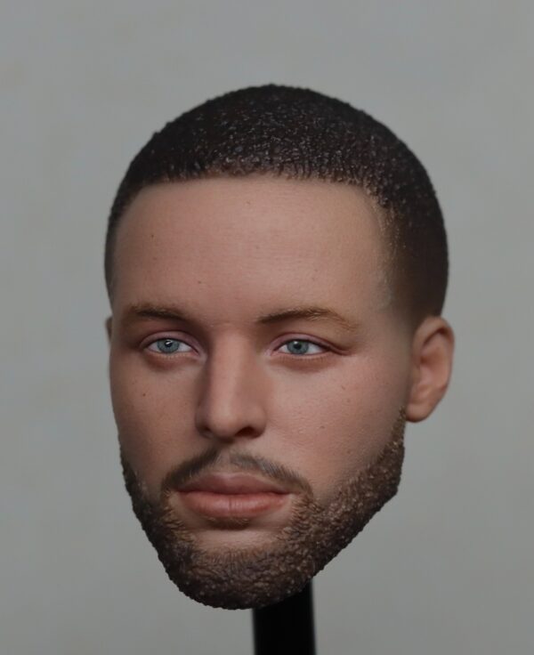 Pre-Sale Stephen Curry 1/6 Scale Hand-Painted Head Sculpture