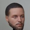 Pre-Sale Stephen Curry 1/6 Scale Hand-Painted Head Sculpture