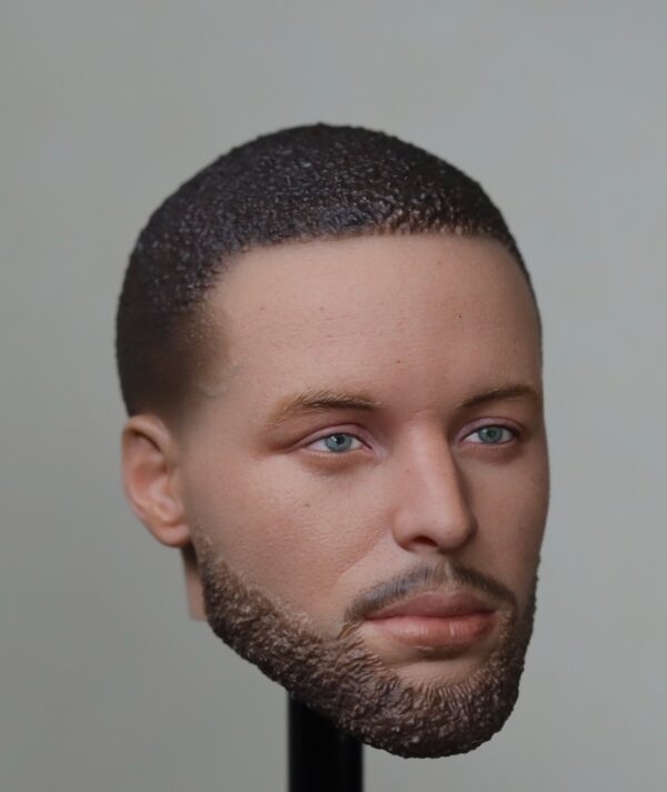 Pre-Sale Stephen Curry 1/6 Scale Hand-Painted Head Sculpture