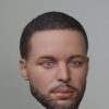 Pre-Sale Stephen Curry 1/6 Scale Hand-Painted Head Sculpture