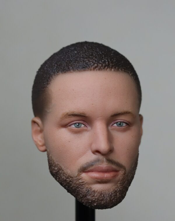 Pre-Sale Stephen Curry 1/6 Scale Hand-Painted Head Sculpture