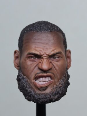 Pre-Sale LeBron James 1/6 Scale Hand-Painted Head Sculpture