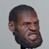 Pre-Sale LeBron James 1/6 Scale Hand-Painted Head Sculpture