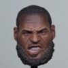 Pre-Sale LeBron James 1/6 Scale Hand-Painted Head Sculpture