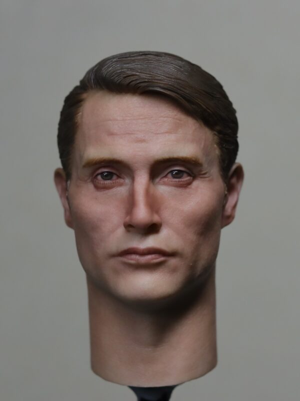 Pre-Sale Mads Mikkelsen 1/6 Scale Hand-Painted Head Sculpture