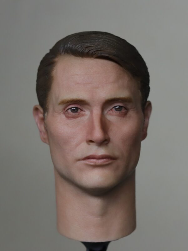 Pre-Sale Mads Mikkelsen 1/6 Scale Hand-Painted Head Sculpture