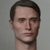 Pre-Sale Mads Mikkelsen 1/6 Scale Hand-Painted Head Sculpture