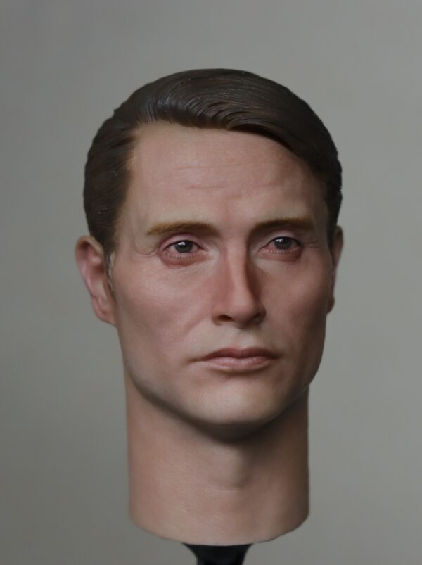 Pre-Sale Mads Mikkelsen 1/6 Scale Hand-Painted Head Sculpture