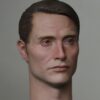 Pre-Sale Mads Mikkelsen 1/6 Scale Hand-Painted Head Sculpture