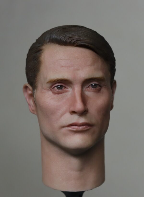 Pre-Sale Mads Mikkelsen 1/6 Scale Hand-Painted Head Sculpture