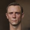 Pre-Sale Daniel Craig James Bond 1/6 Scale Hand-Painted Head Sculpture