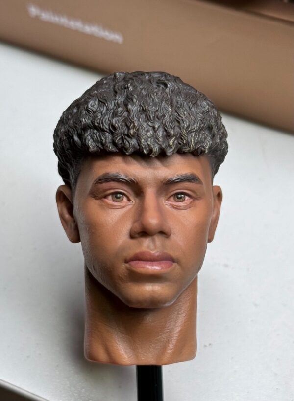 Pre-Sale Lamine Yamal 1/6 Scale Hand-Painted Head Sculpture