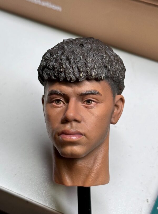 Pre-Sale Lamine Yamal 1/6 Scale Hand-Painted Head Sculpture