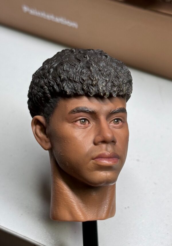 Pre-Sale Lamine Yamal 1/6 Scale Hand-Painted Head Sculpture