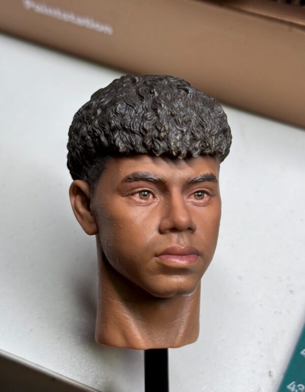 Pre-Sale Lamine Yamal 1/6 Scale Hand-Painted Head Sculpture