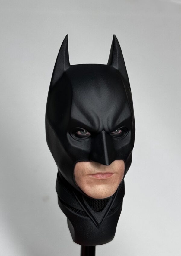 Pre-Sale Christian Bale Batman 1/6 Scale Hand-Painted Head Sculpture