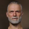 Pre-Sale The Walking Dead Rick Grimes 1/6 Scale Hand-Painted Head Sculpture