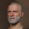 Pre-Sale The Walking Dead Rick Grimes 1/6 Scale Hand-Painted Head Sculpture