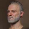 Pre-Sale The Walking Dead Rick Grimes 1/6 Scale Hand-Painted Head Sculpture