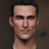 Pre-Sale Matthew McConaughey 1/6 Scale Hand-Painted Head Sculpture