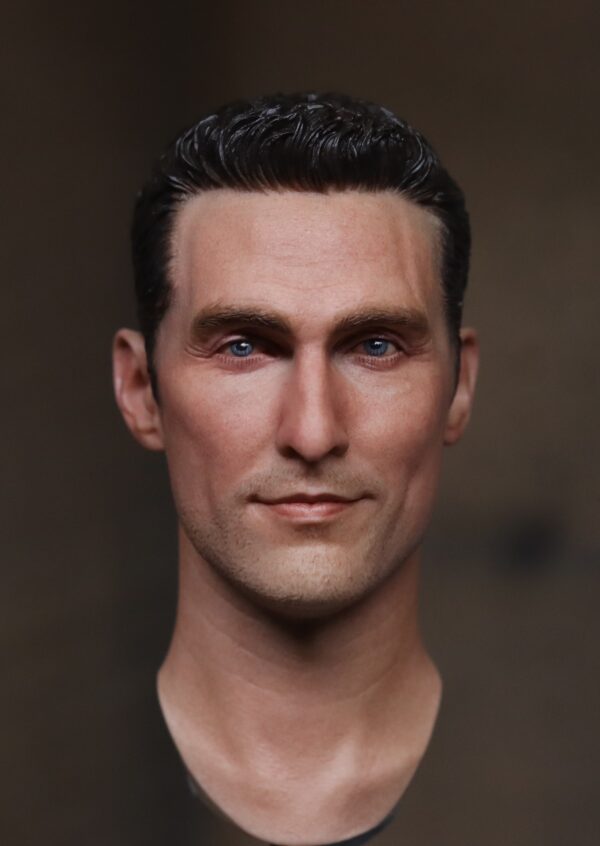 Pre-Sale Matthew McConaughey 1/6 Scale Hand-Painted Head Sculpture