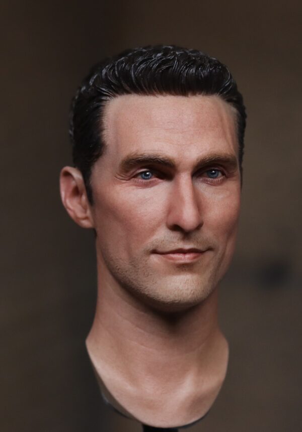 Pre-Sale Matthew McConaughey 1/6 Scale Hand-Painted Head Sculpture