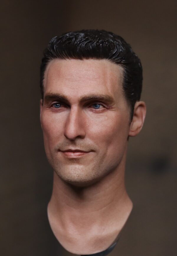 Pre-Sale Matthew McConaughey 1/6 Scale Hand-Painted Head Sculpture