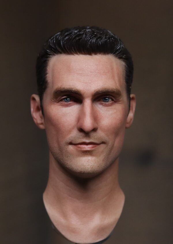 Pre-Sale Matthew McConaughey 1/6 Scale Hand-Painted Head Sculpture