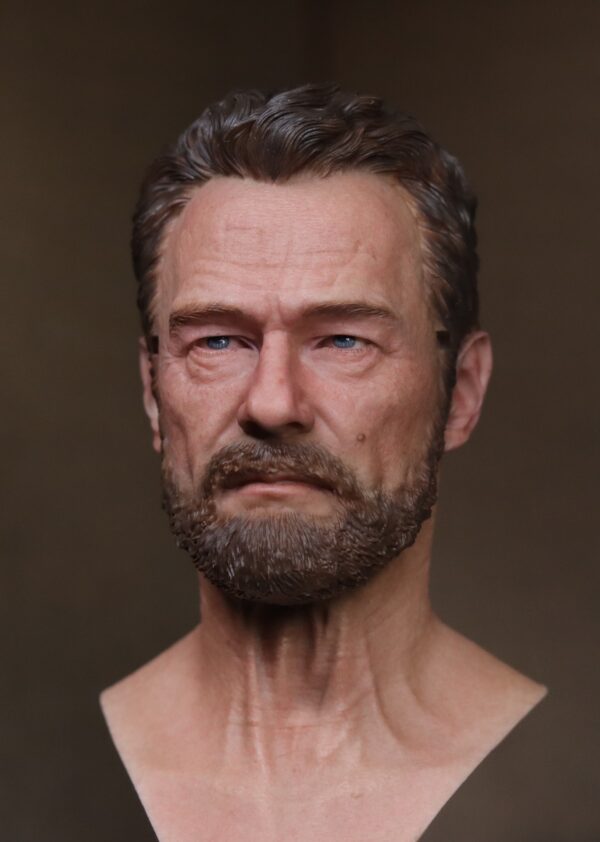 Pre-Sale Bryan Cranston 1/6 Scale Hand-Painted Head Sculpture