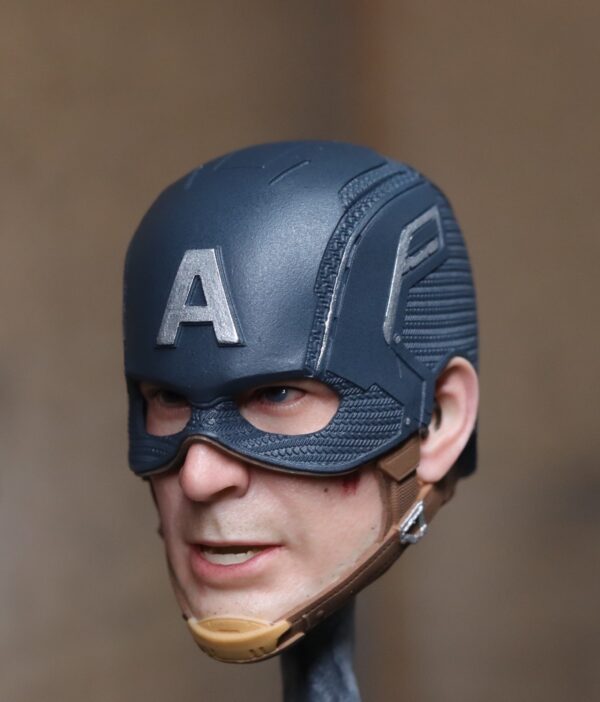 Pre-Sale Captain America 1/6 Scale Hand-Painted Head Sculpture