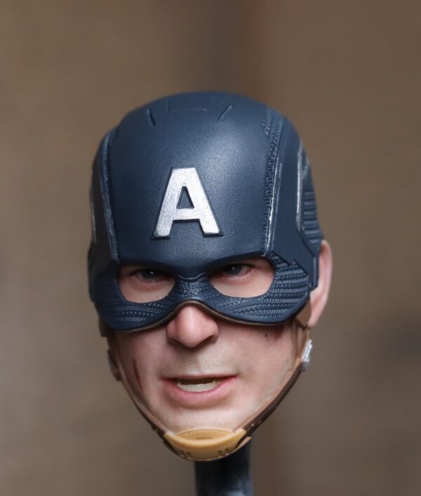 Pre-Sale Captain America 1/6 Scale Hand-Painted Head Sculpture