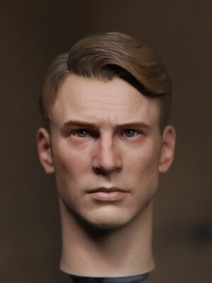 Pre-Sale Captain America 1/6 Scale Hand-Painted Head Sculpture