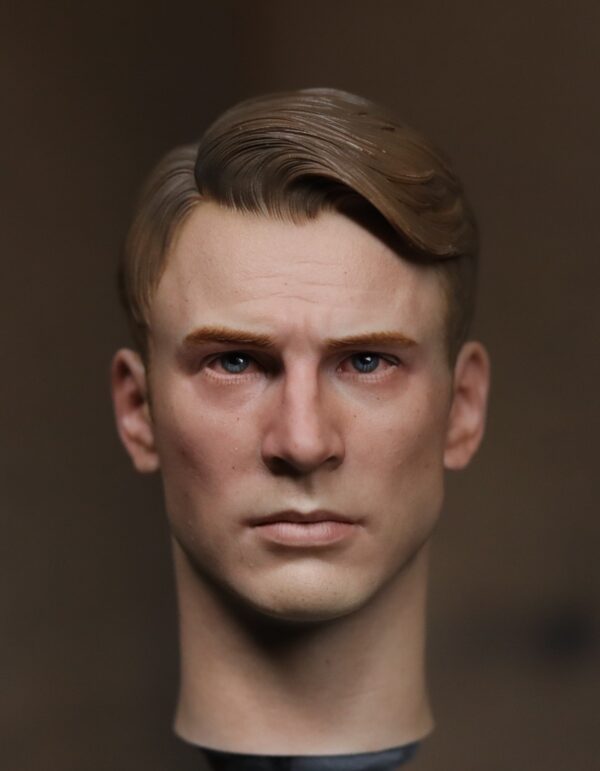 Pre-Sale Captain America 1/6 Scale Hand-Painted Head Sculpture