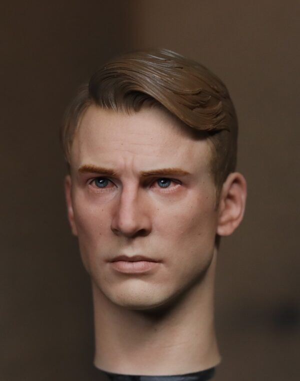 Pre-Sale Captain America 1/6 Scale Hand-Painted Head Sculpture