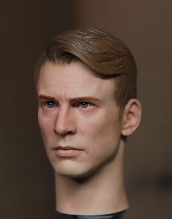 Pre-Sale Captain America 1/6 Scale Hand-Painted Head Sculpture