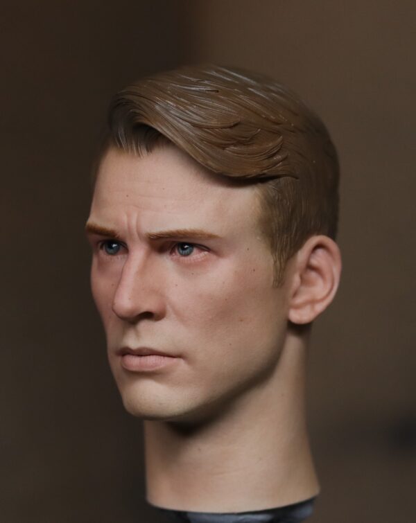 Pre-Sale Captain America 1/6 Scale Hand-Painted Head Sculpture