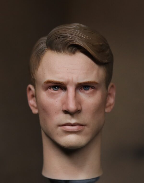 Pre-Sale Captain America 1/6 Scale Hand-Painted Head Sculpture