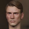 Pre-Sale Captain America 1/6 Scale Hand-Painted Head Sculpture